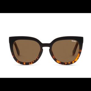 Quay Australia glasses in the style NOOSA tortoise shell detail.